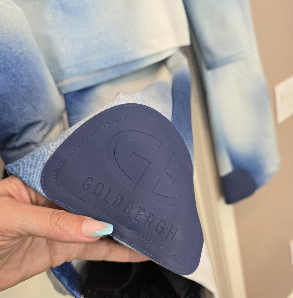 Goldbergh Blanchi Ski Pants Denim Jeans Blue Ciel Goldbergh Blue Ski Pants - Picture 12 of 16